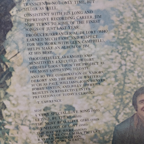 Jim Nabors A Very Special Love Song Vinyl Record - Picture 2 of 6